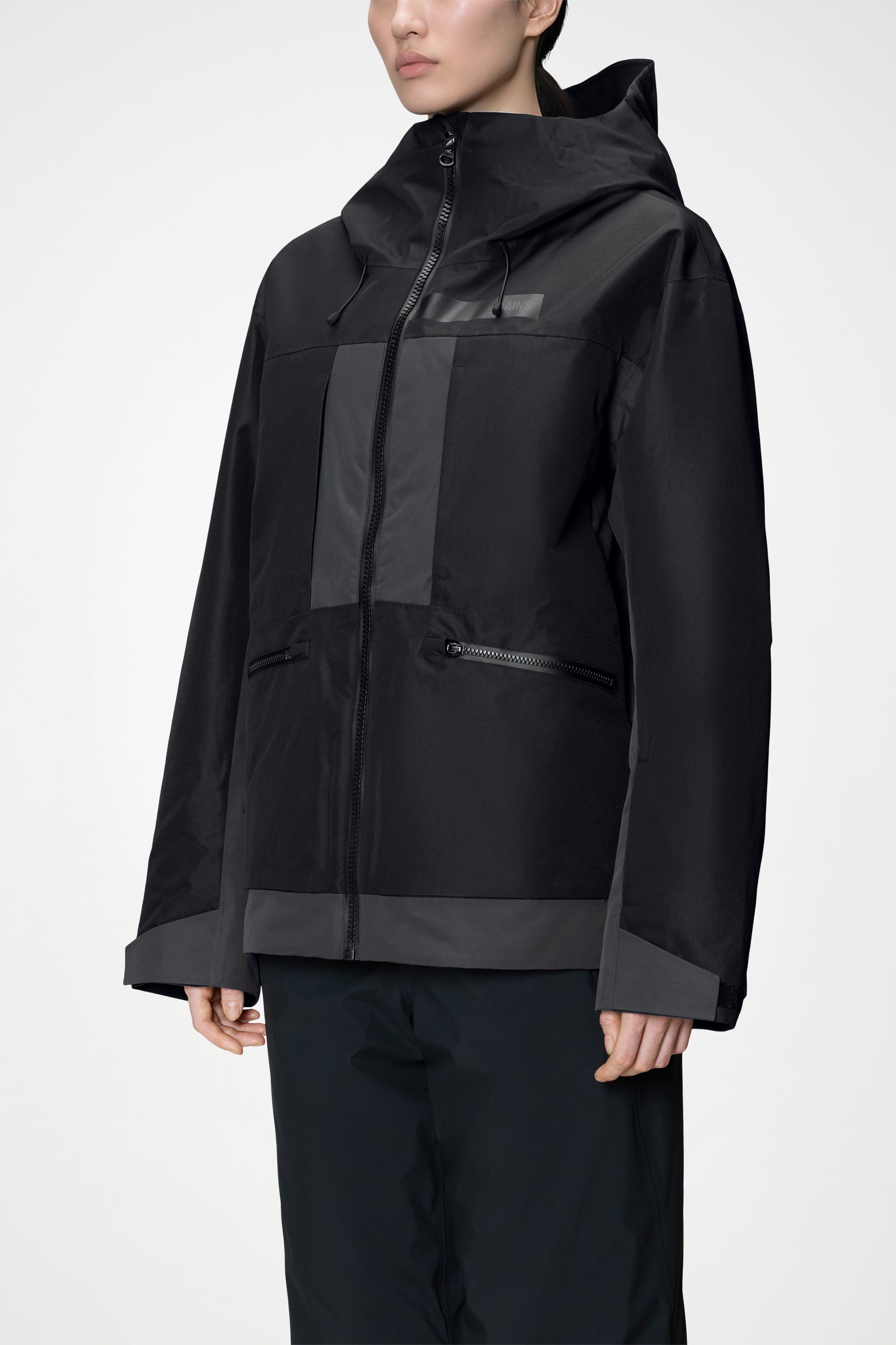 RAINS Niseko Ski Jacket Black Onyx Jacket