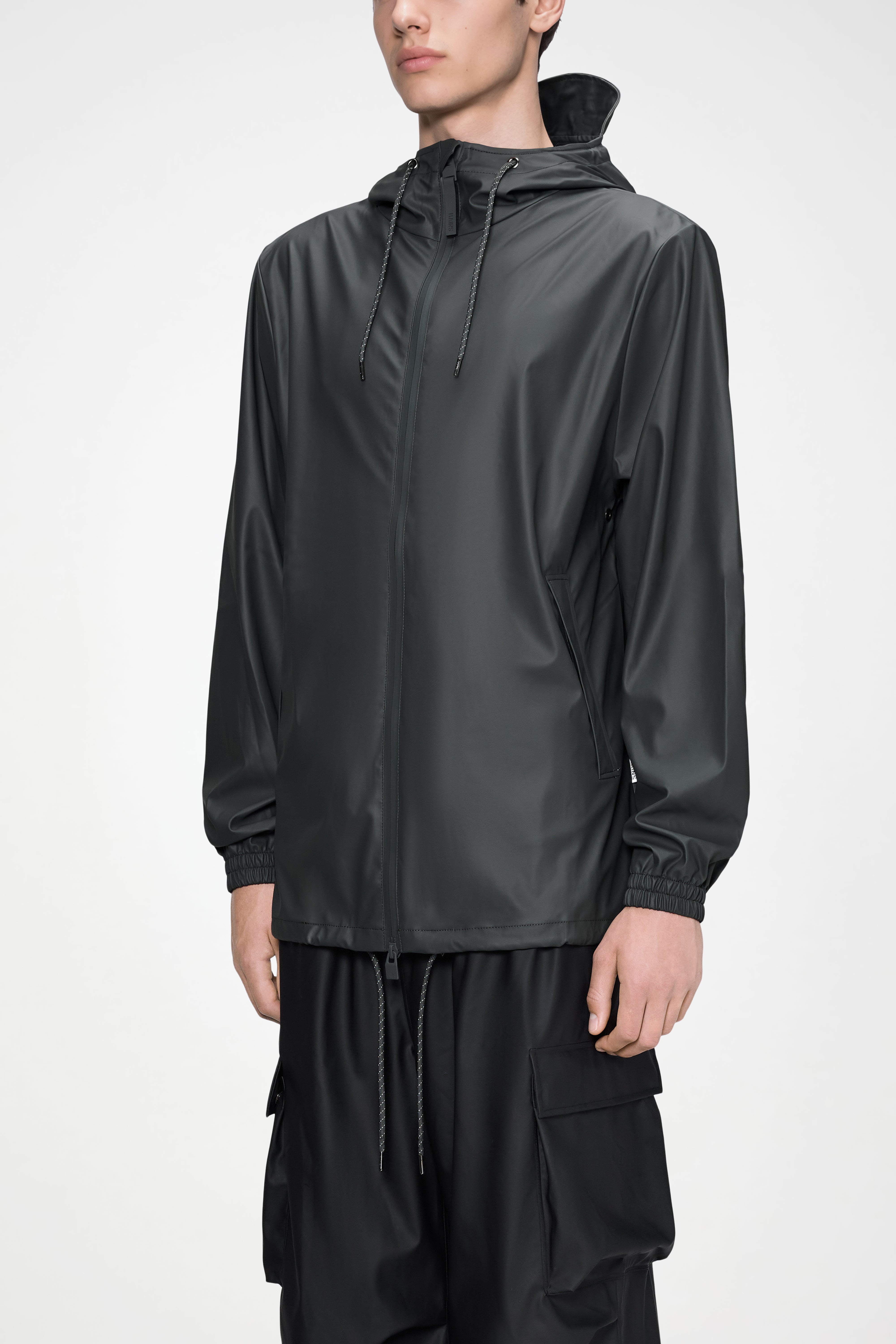 RAINS Storm Breaker Dark Grey Jacket