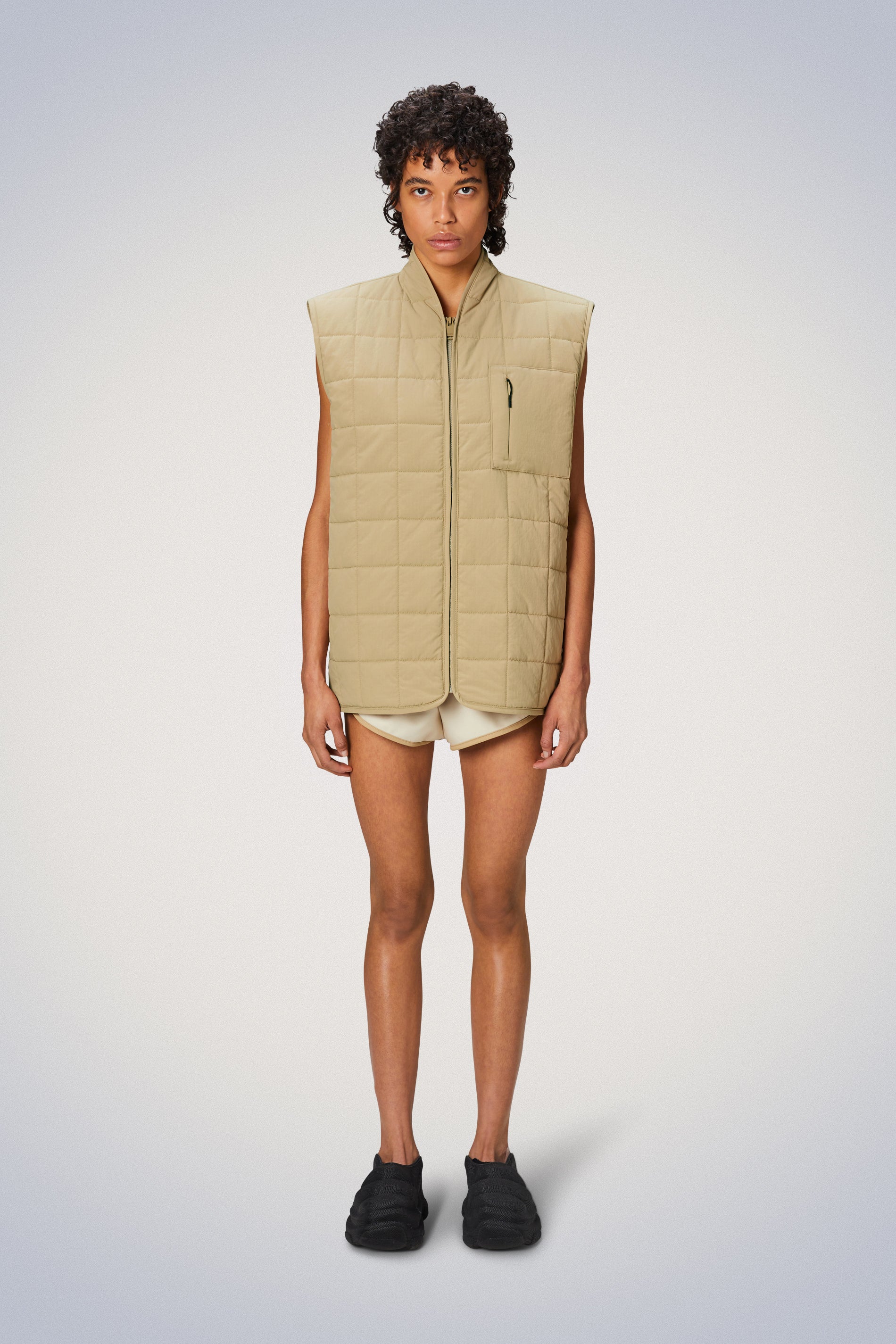 Rains® Giron Liner Vest in Powder for $4,654 | 2-Year Warranty