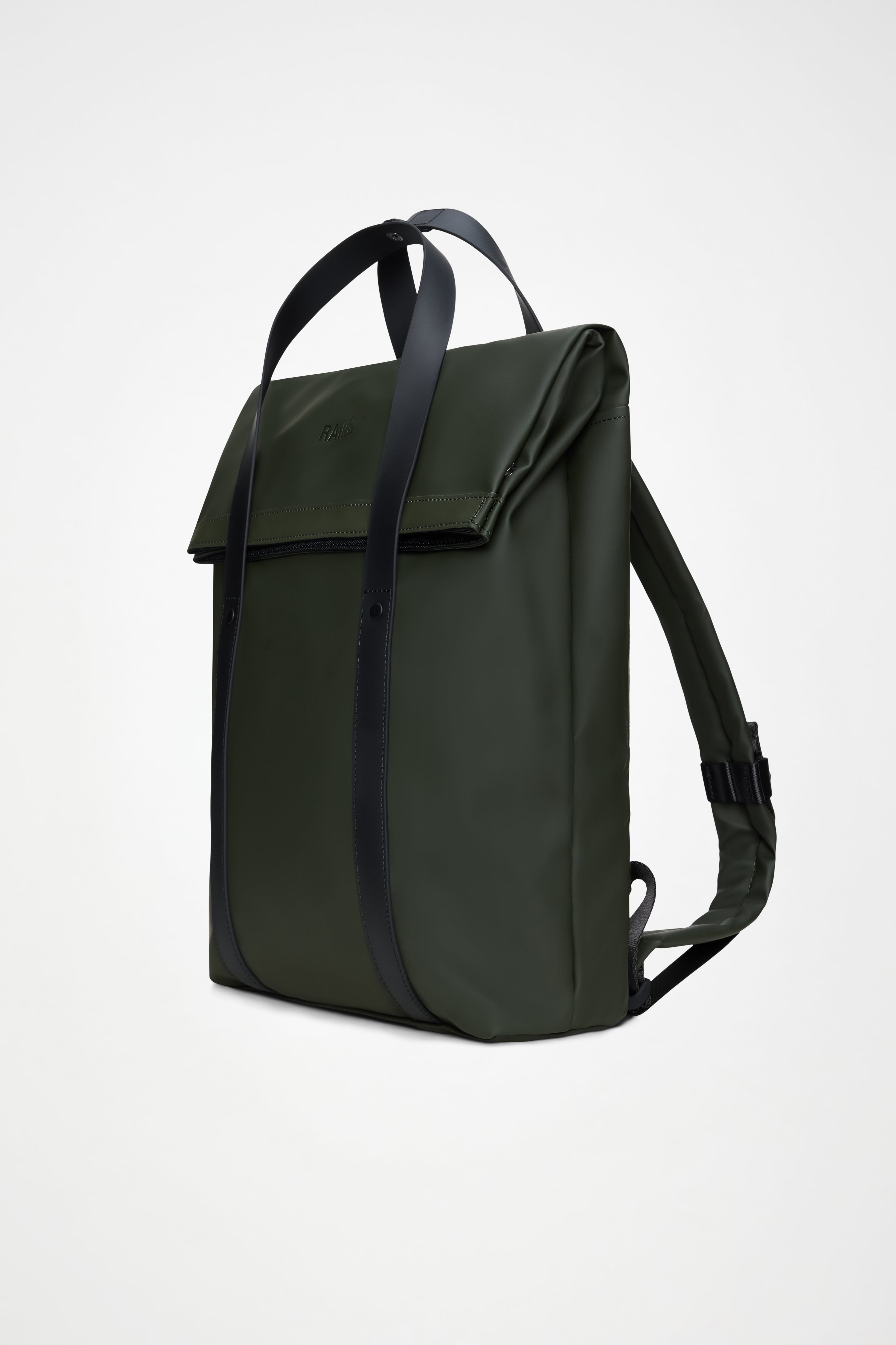 RAINS 2 Way Tote Backpack Green 15L H42 x D12 x W30 cm Backpack