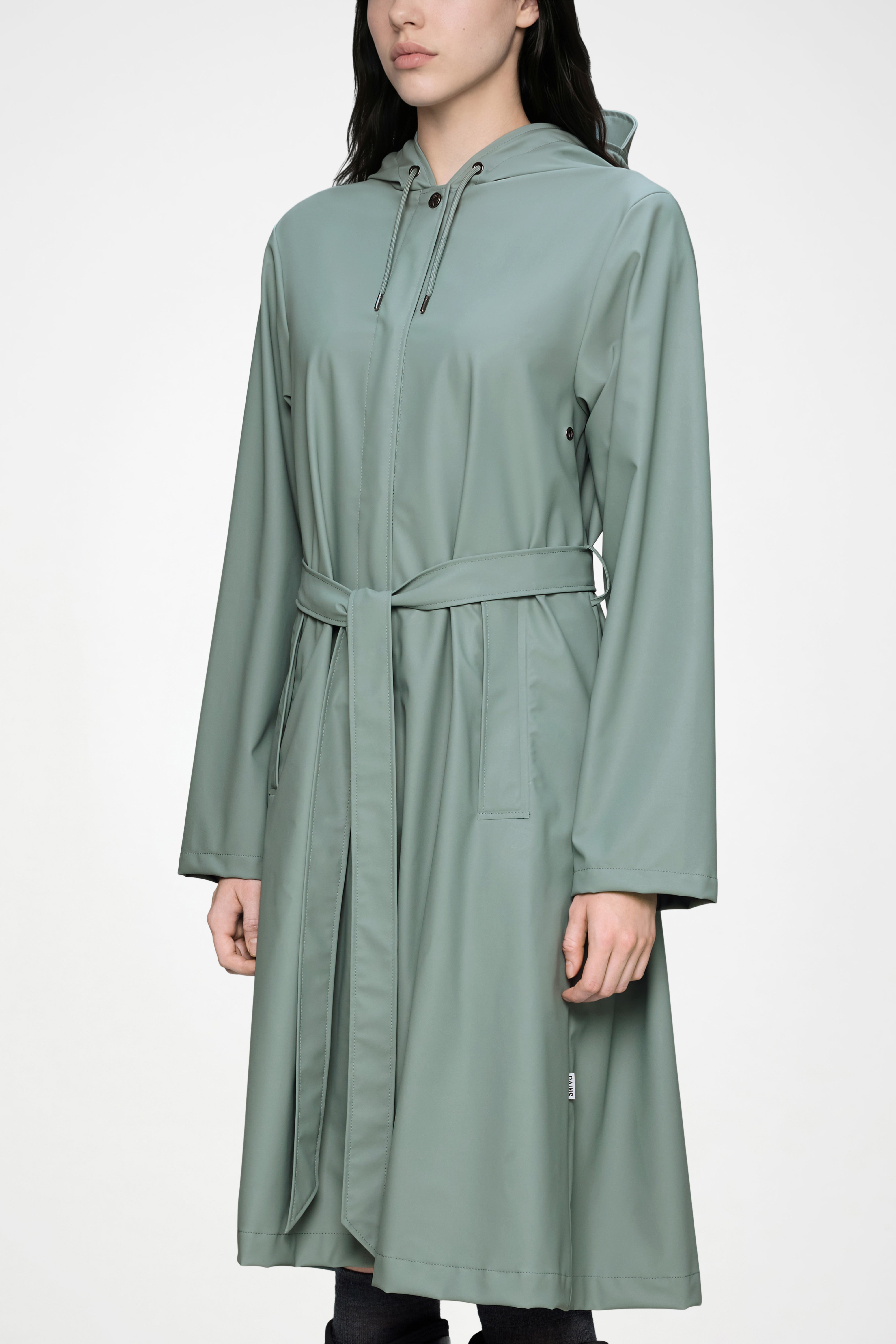 RAINS A-Line Longer W Jacket Sage Jacket