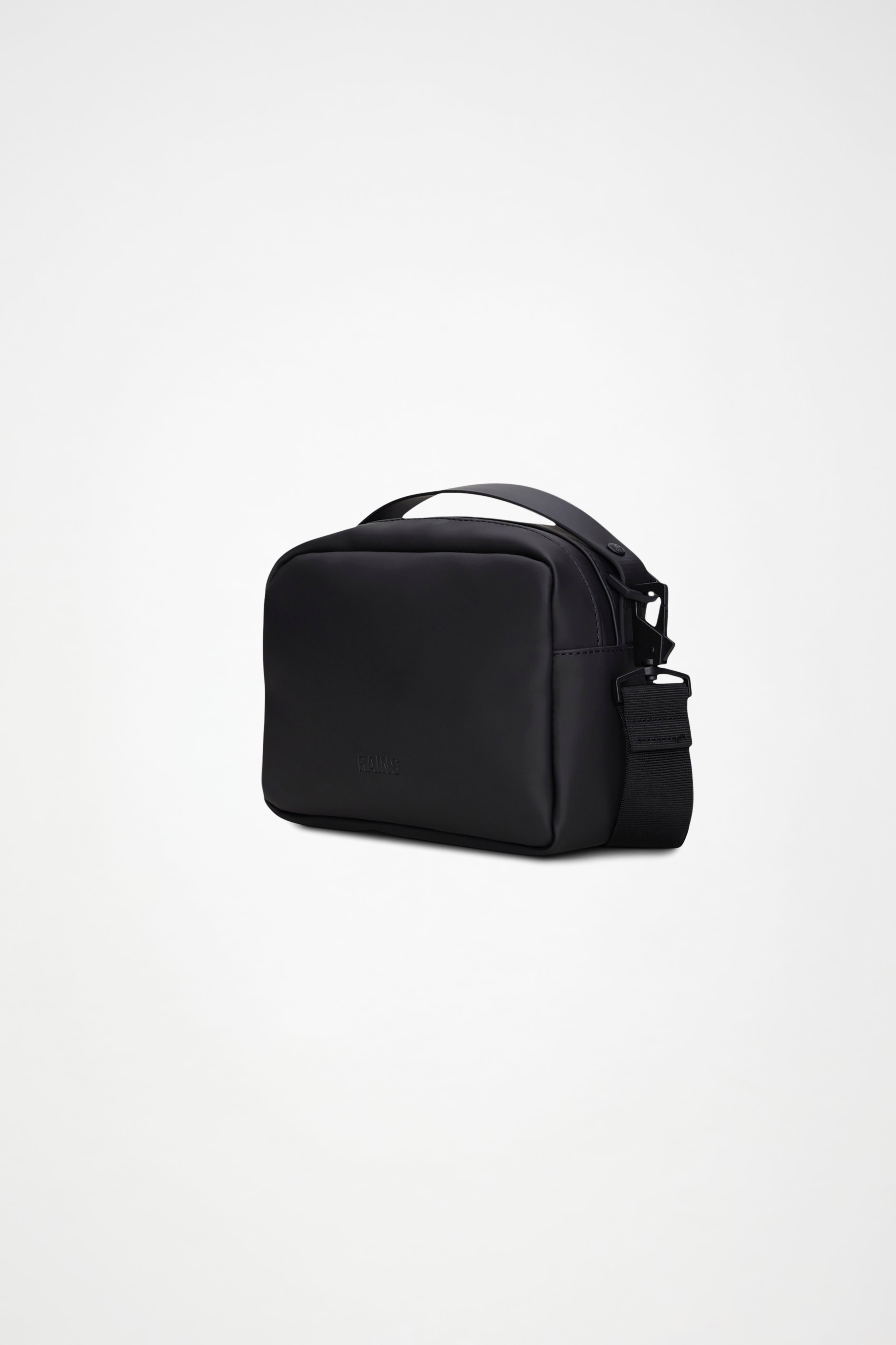 RAINS Box Bag Black 2.80L H16 x D8.50 x W21 cm Crossbody