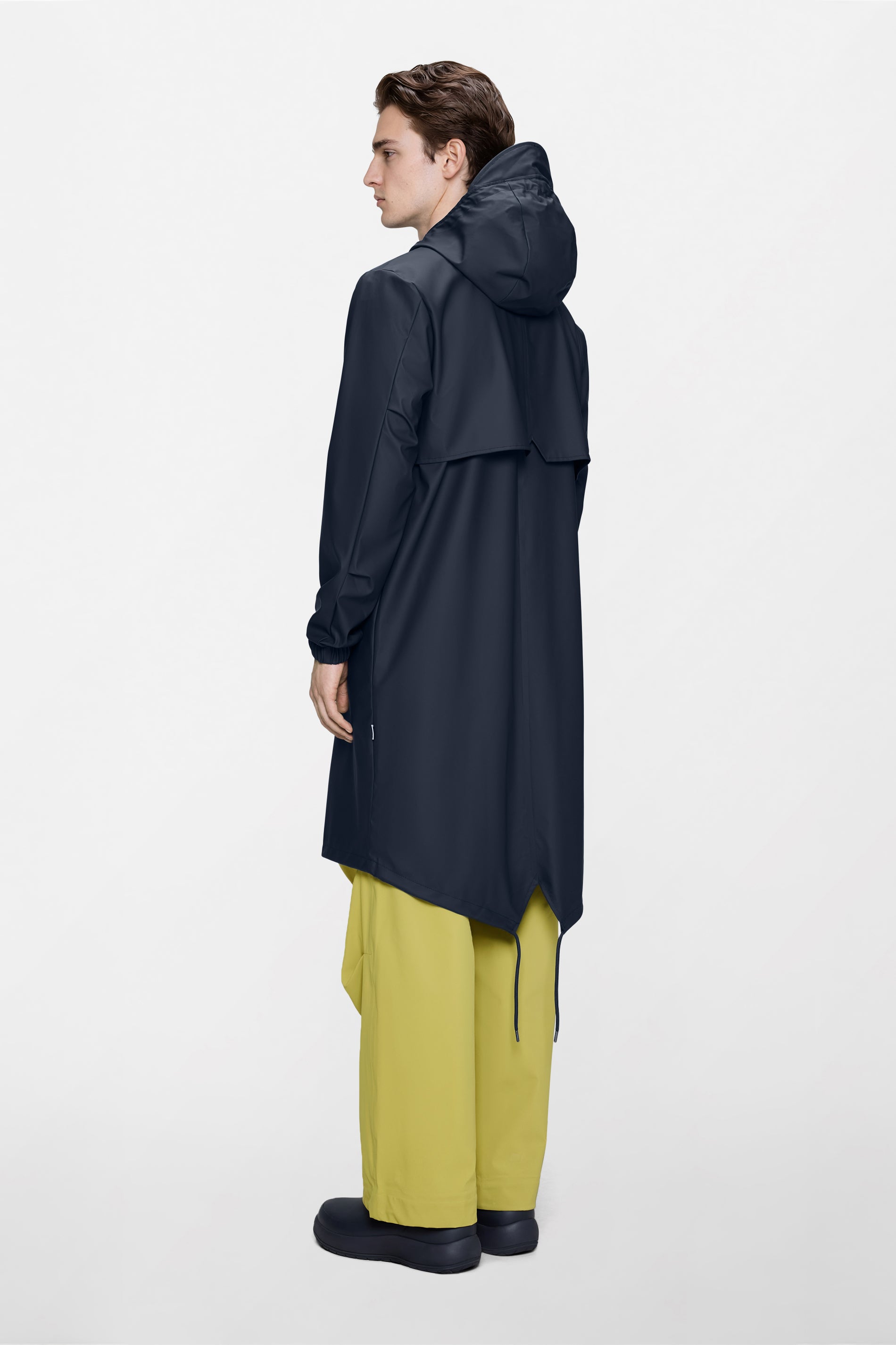 RAINS Fishtail Parka Navy Jacket