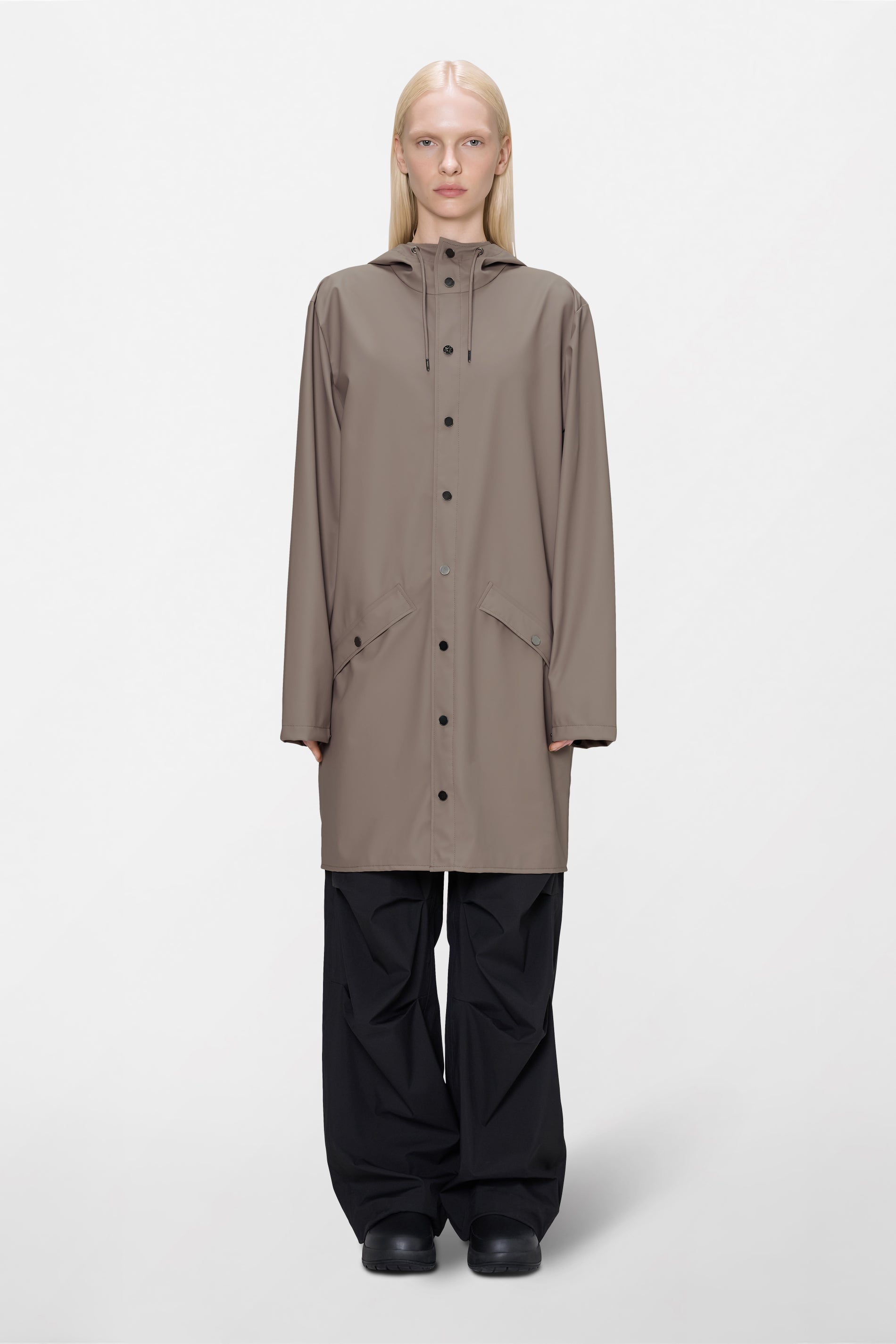RAINS Long Jacket Cinder Jacket