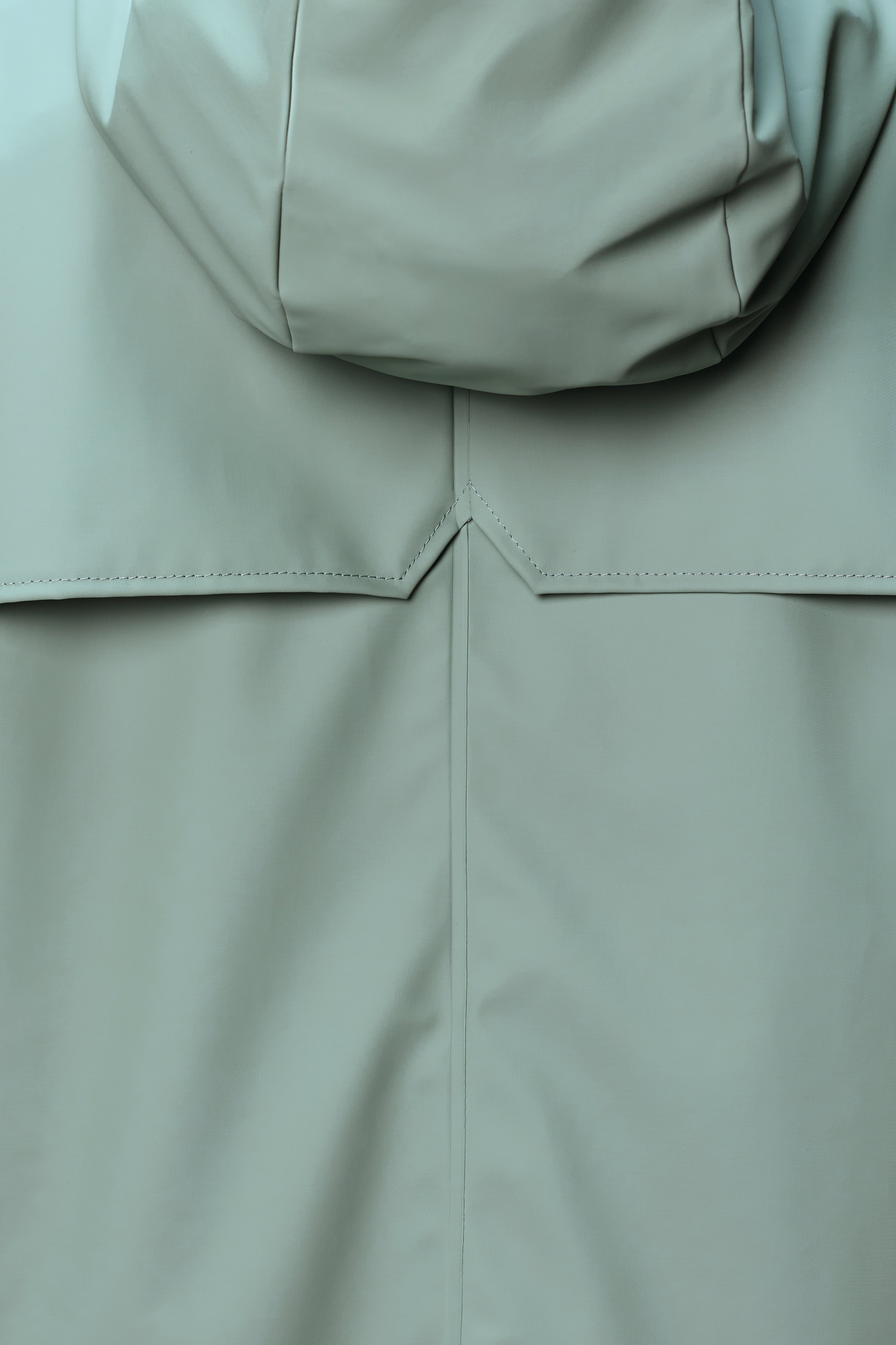 RAINS Long Storm Breaker Sage Jacket