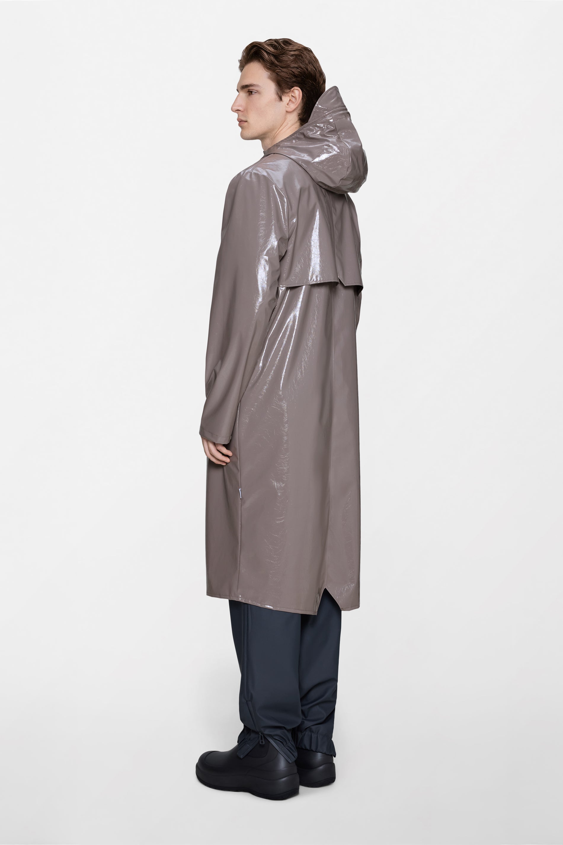 RAINS Longer Jacket Cinder Glaze Jacket
