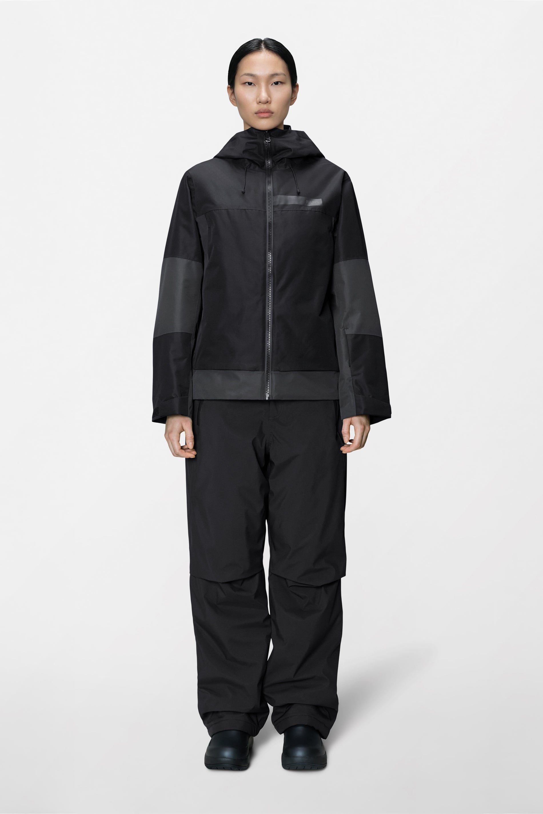 RAINS Niseko Ski W Jacket Black Onyx Jacket
