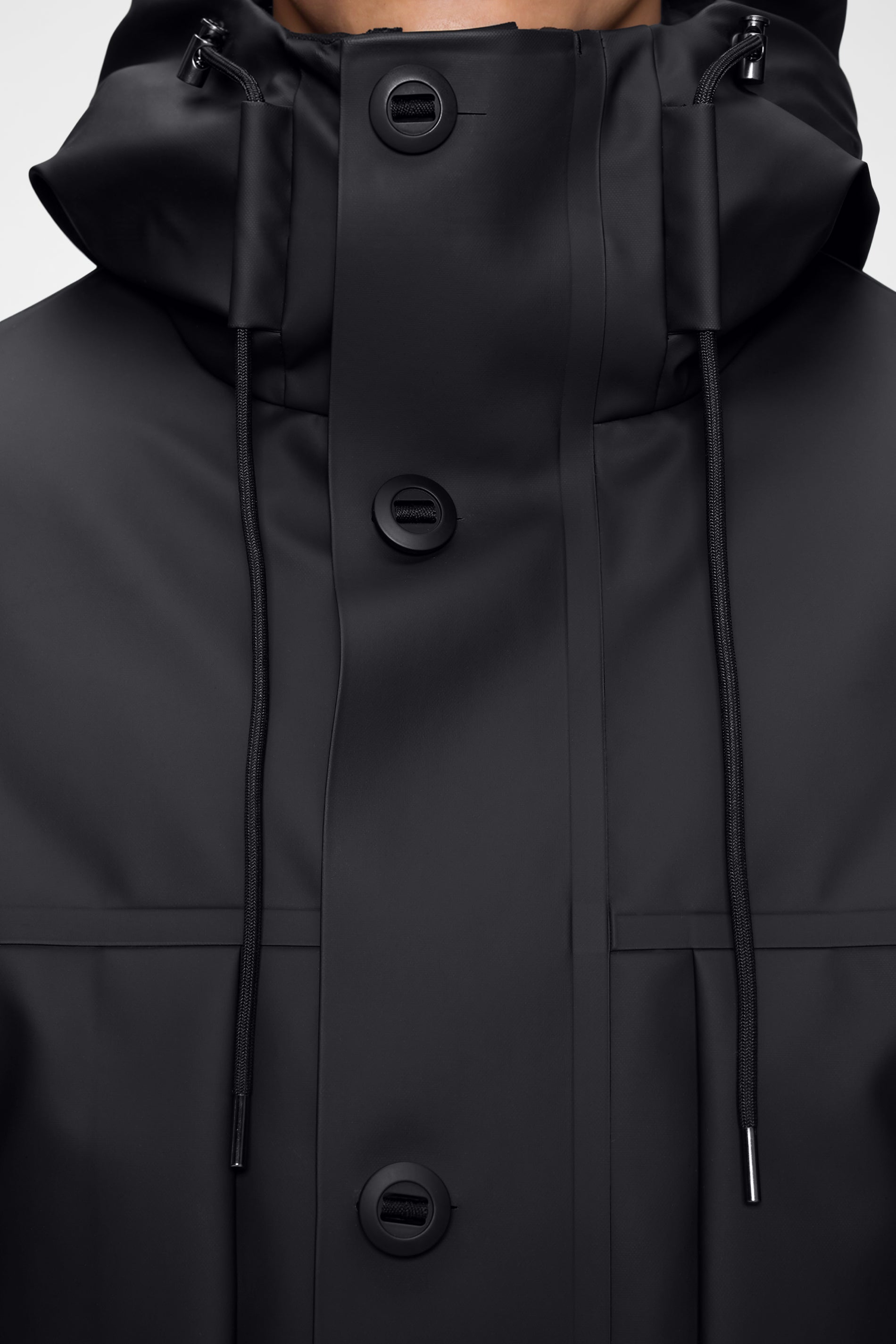 RAINS Novi Arctic Parka Black Jacket