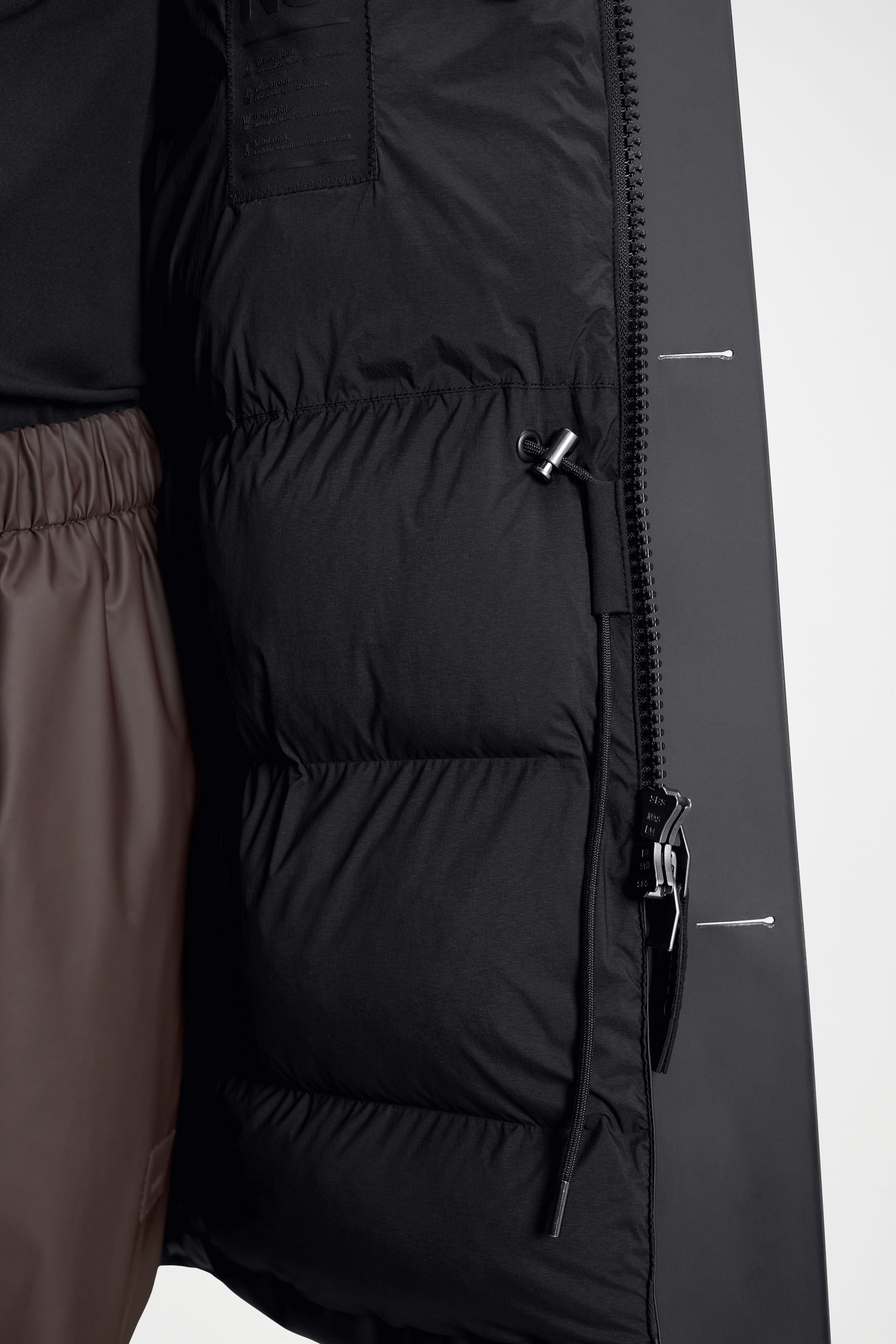 RAINS Novi Arctic Parka Black Jacket