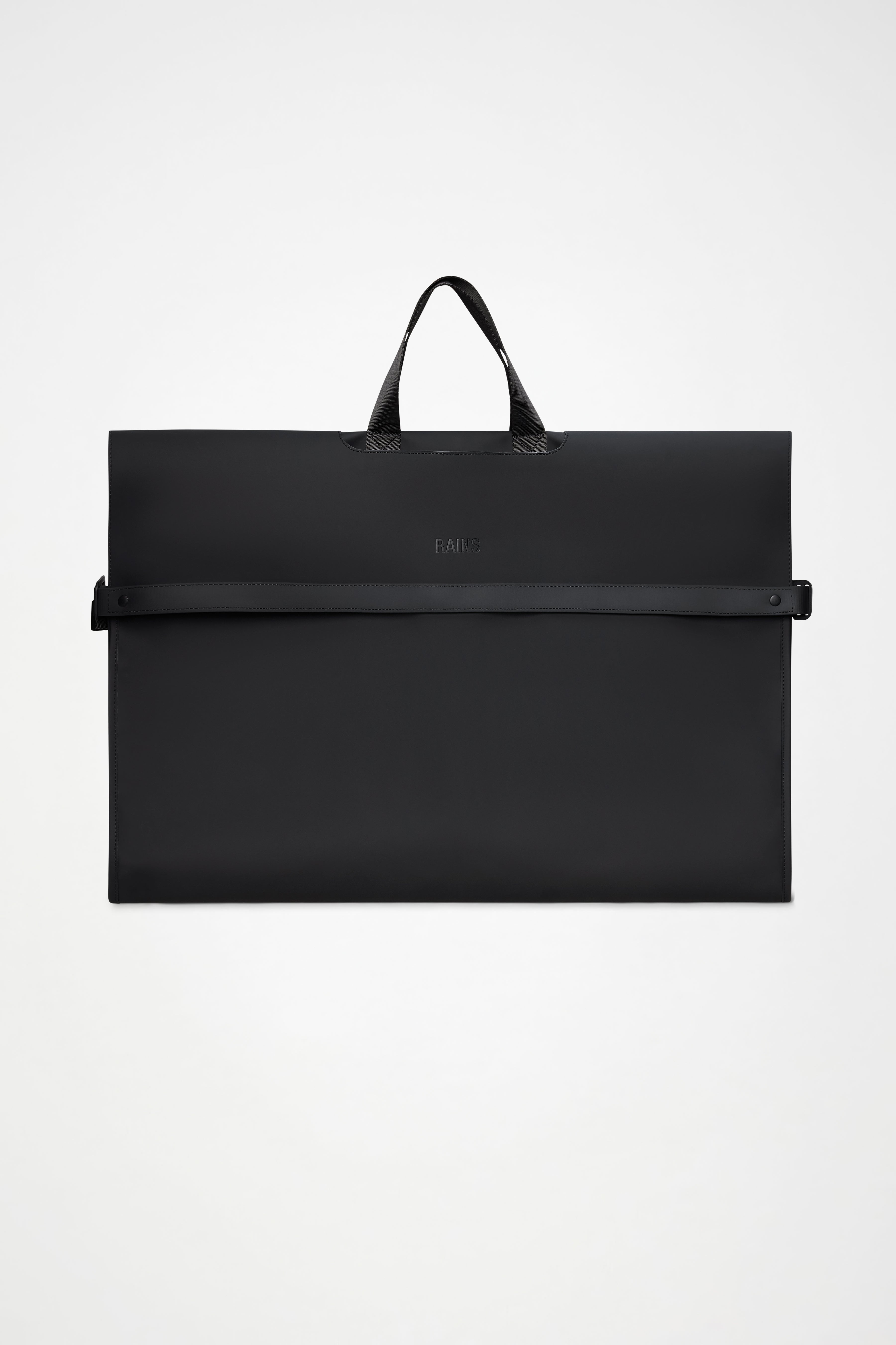 RAINS OTG Suitbag Black 23L H132 x D3 x W60 cm Messenger