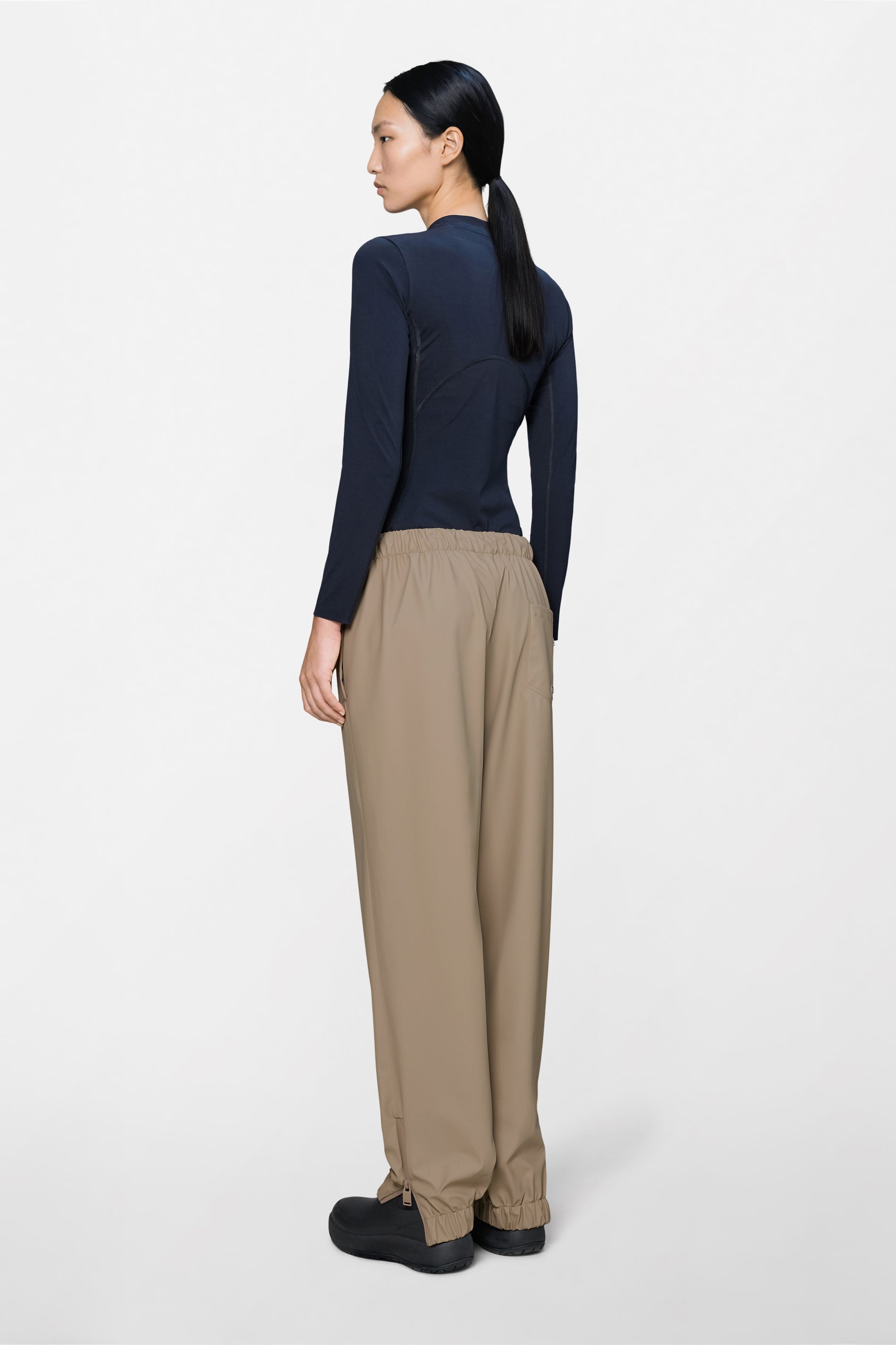RAINS Rain Pants Regular Beige Pants