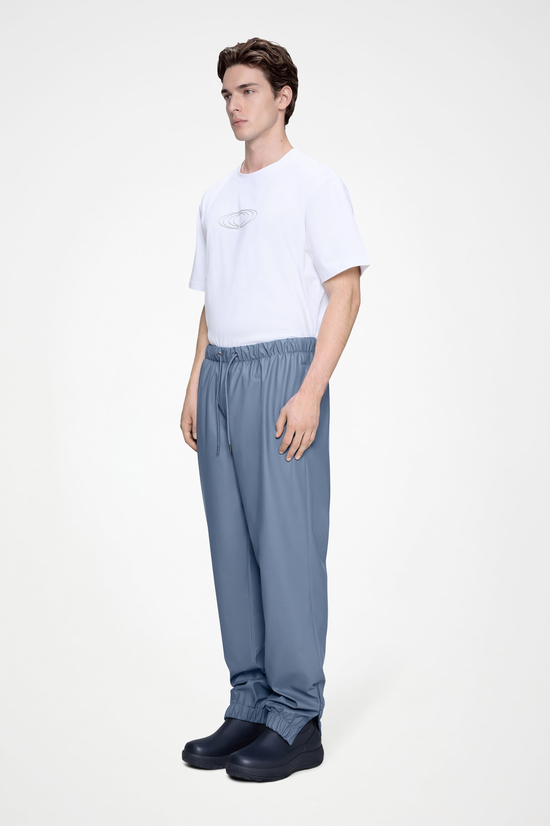 RAINS Rain Pants Regular Blue Dusk Pants