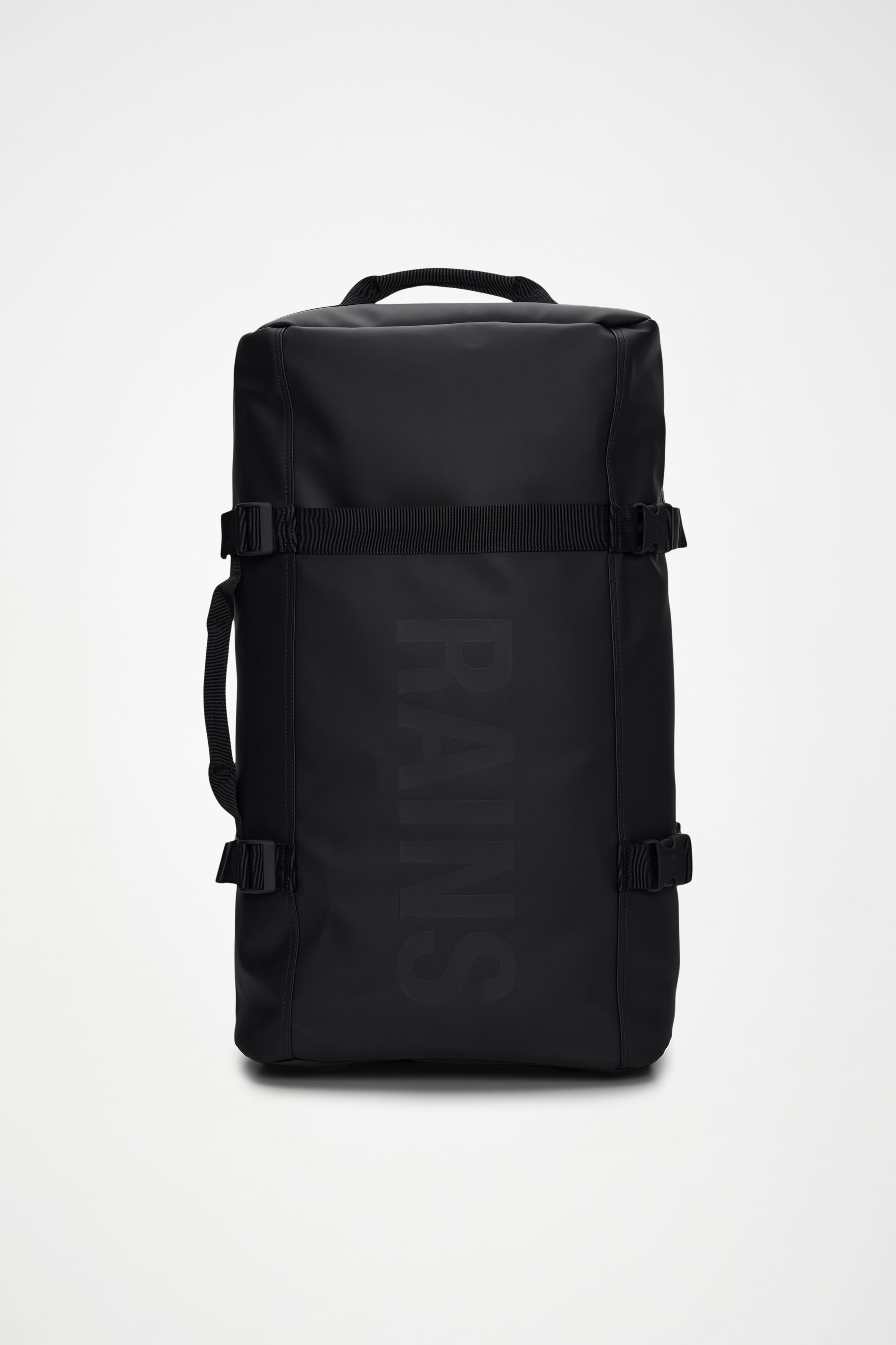 RAINS Texel Check-in Bag Black 76L H66 x D31 x W38 cm Suitcase