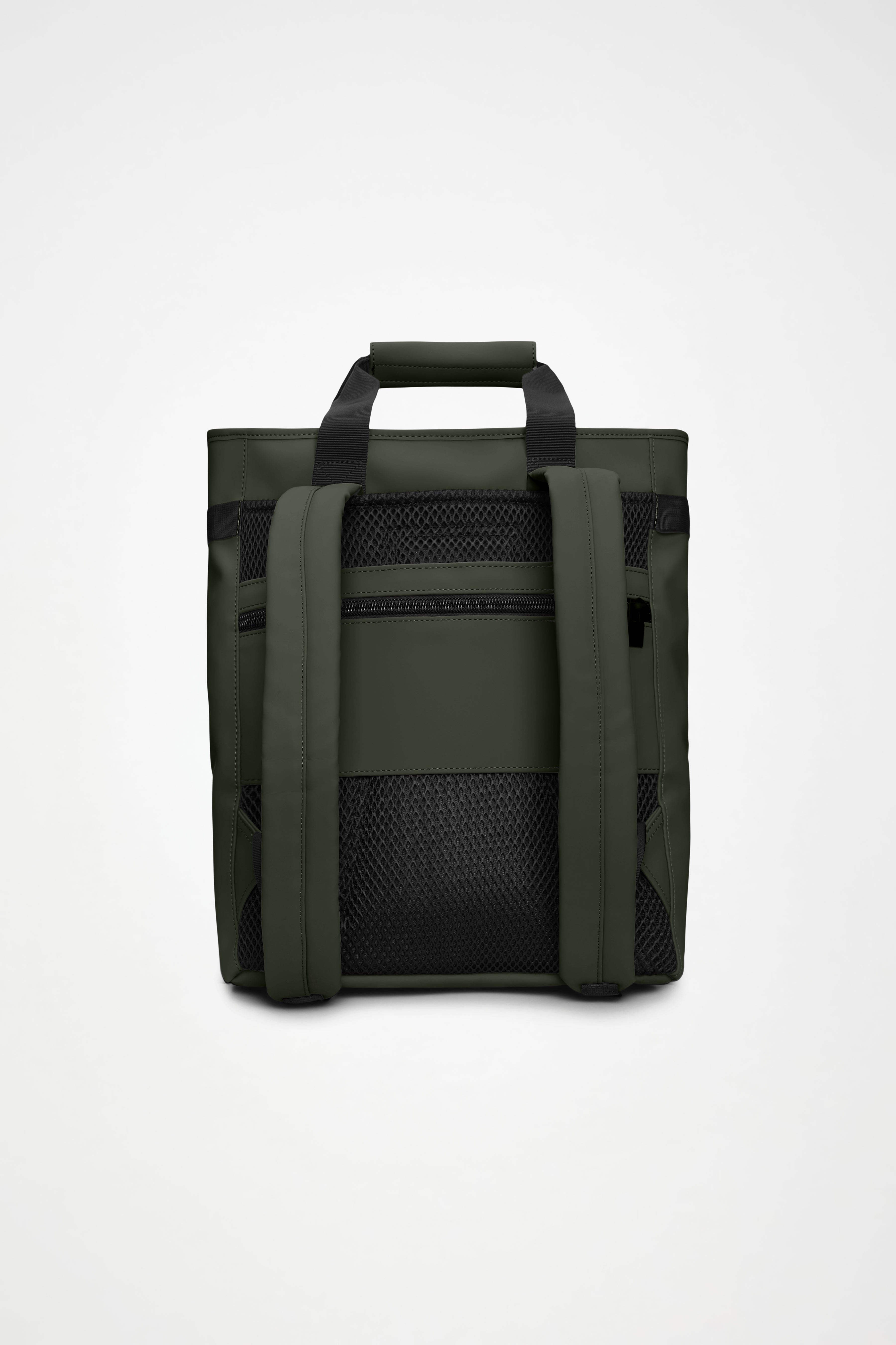 RAINS Texel Tote Backpack Green 15L H43 x D12.50 x W32 cm Backpack